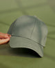 Olive Canvas Satin Lined Hat