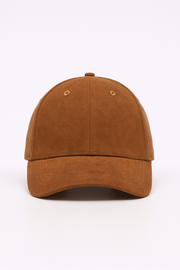 Chocolate Vegan Suede Satin Lined Hat