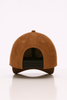 Chocolate Vegan Suede Satin Lined Hat
