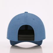 Blue Canvas Satin Lined Hat